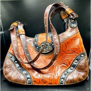 Y2K MC handbag vegan leather studded purse